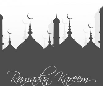 Güzel Arapça İslami Ramazan Kareem Vektör No.292685