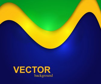 Hermoso Brasil Colores Concepto Tarjeta Patrón De Colores Textura Vector Ilustración