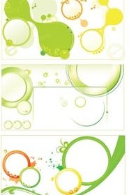 Elementos De Design Colorido Bonito Para Ilustração Do Folheto Base Vetorial