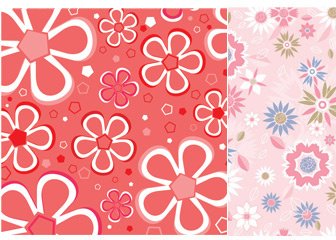 Beautiful Decorative Pattern Background Vector Graphic