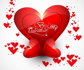 красивые друзья навсегда для Счастливый день Святого Валентина сердце стильный текст красочный фон вектор