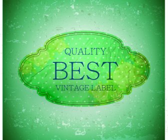 Beste Qualität Vintage Label