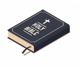 Bibelbuch Symbol 3D Skizze