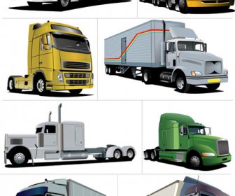 Big Trucks Kreativer Vektor
