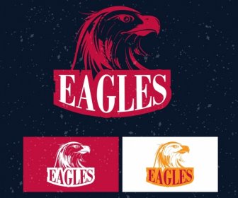 Logotipo De Pájaro Diseño De Silueta De águila