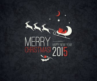 christmas15 hitam holiday vector latar belakang
