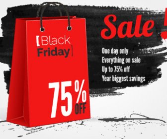 Black Friday Sale Background Creative Vector