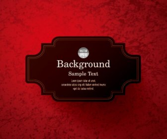 label hitam dengan latar belakang vektor