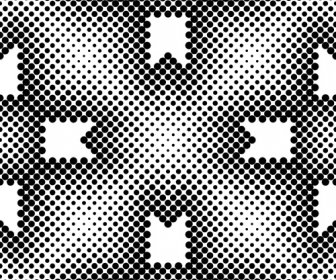 Schwarz Mit Weißen Abstrakten Musterdesign Vektor-set
