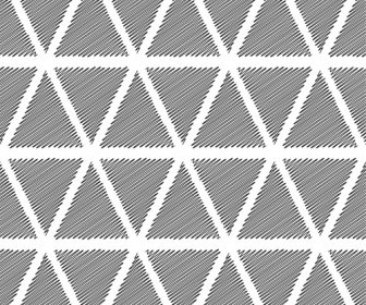 Black With White Abstract Seamless Pattern Vector Set
