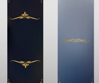 Blank Banner Ornate Decor Vector