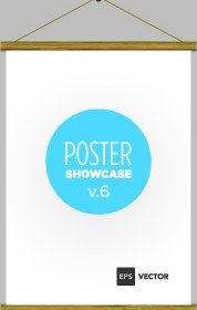 Blank Poster Template Vector