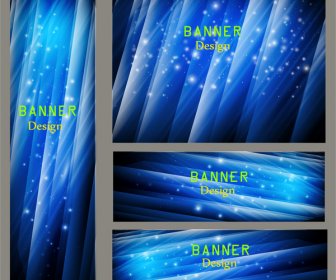 синий абстрактный Векторный дизайн баннера