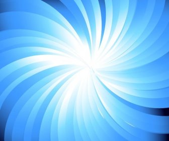 Blaues Sunburst Abstrakten Hintergrund Vektorgrafik