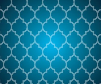 Blue Tile Pattern Vector
