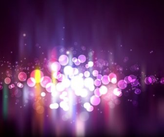 Blurry Light Purple Abstract Background Vector Illustration