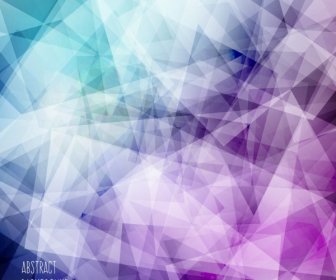 Bright Abstract Background Violet Blue Polygonal Decoration