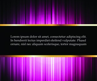 Bright Glowing Lines Vector Background