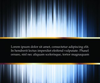 Bright Glowing Lines Vector Background