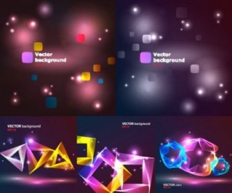 Bright Light Background Vector Graphics
