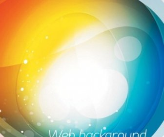Brilliant Web Colorful Background Vector Set