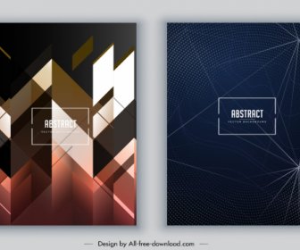 Brochure Cover Template Modern Abstract Decor