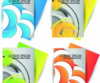 Brochures And Flyers Abstract Cover Vector
