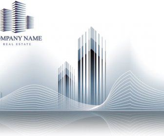 membangun elemen logo vektor grafis
