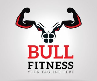 banteng kebugaran gym logo
