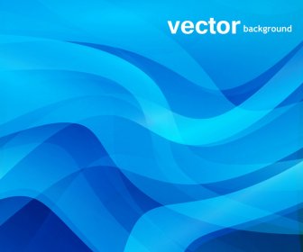 Business Blue Colorful Vector Background Wave Design