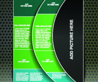Elementos De Design De Capa De Brochura De Negócios