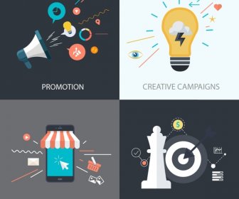 Business Development Concepts Isolated With Marketing Elements