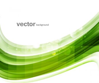 Бизнес зеленый красочные Векторный фон волна дизайн