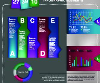 الأعمال الإبداعية Infographic التصميم