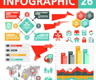 Geschäft Infografik Kreative Design4