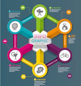 비즈니스 Infographic 크리에이 티브 Design40