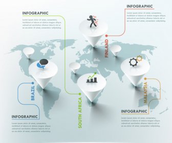 Бизнес инфографики творческий Design50