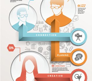 Bisnis Infographic Kreatif Design95