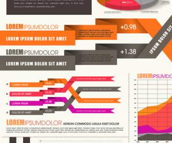 Bisnis Infographic Desain Elemen Vektor