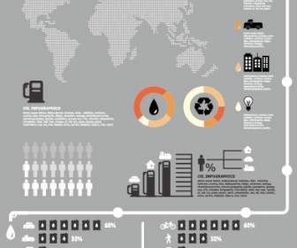 Vektor-Geschäft Infografiken Und Schema Elemente