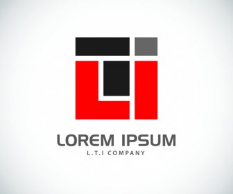 Bisnis Logo Asli Desain Vektor