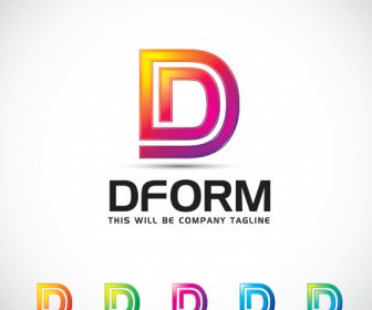 Bisnis Logo Asli Desain Vektor