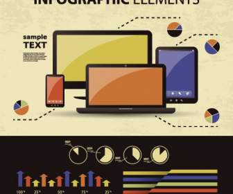 Business Scheme And Infographics Elements Vector