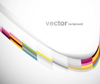 Negocio De Diseño De Onda Vector Background
