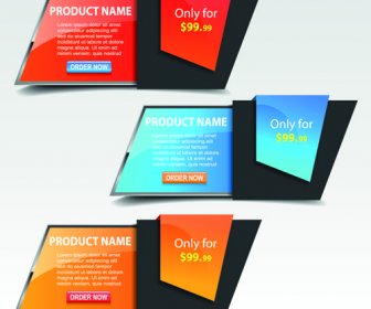 Business Web Promo Banner Vector