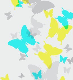 Mariposas pinceles background vector