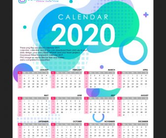 カレンダー 2020