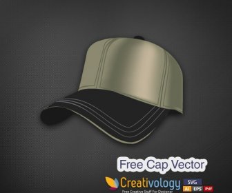 디자인 서식 파일 현대 3d 스타일 현실적인 장식 모자