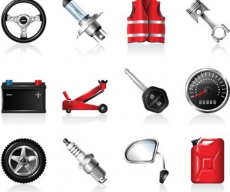 Car Peripheral Products Icon11 Vector