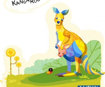 Cartoon Kangaroo